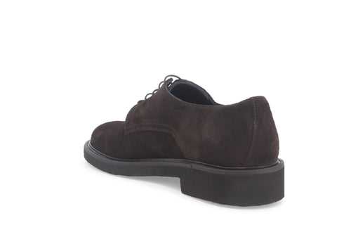 Melluso Uomo Scarpe basse Camoscio U90401D-226994 Marrone